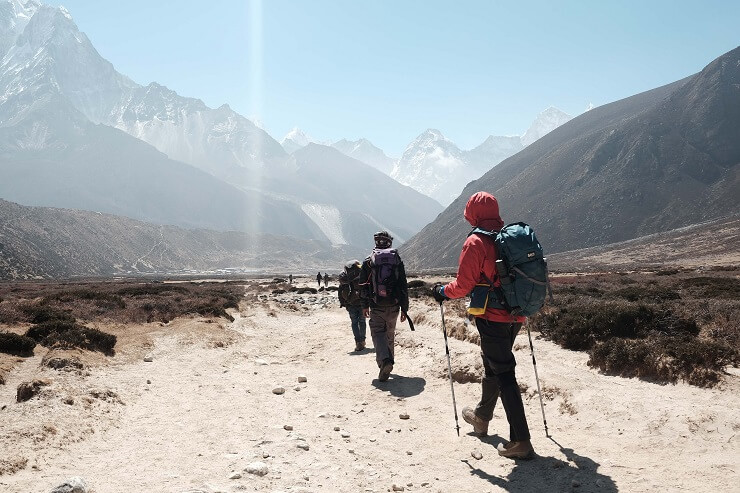 Everest base camp trekking